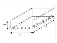 Plachta - rozměr 1,9 x1,27 x 0,3 m PVC autoplachtovina