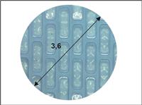 Solární plachta kruh 3,6 m - fólie 500 mic modrá