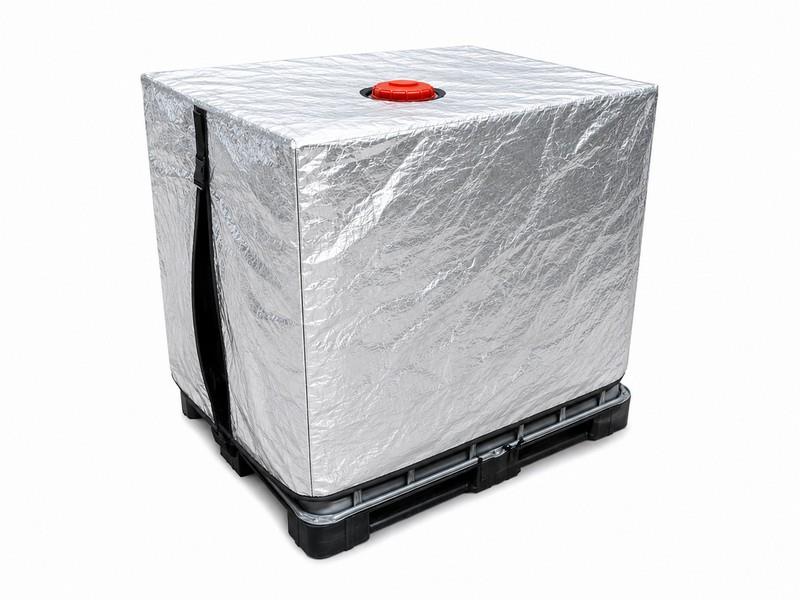 Kryt na IBC kontejner 1000l - LDPE ALU fólie 135g/m2
