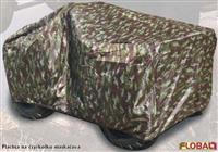 Plachta na čtyřkolku - maskáčová - vel.XL -  rozměr:  251 x 125 x 120 cm