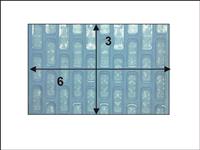 Solární plachta 3 x 6m - fólie 500 mic modrá