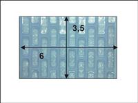 Solární plachta 3,5 x 6m - fólie 500 mic modrá