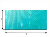Fóliovníková plachta zelená 140g/m2 -  rozměr na přání - bez lemu