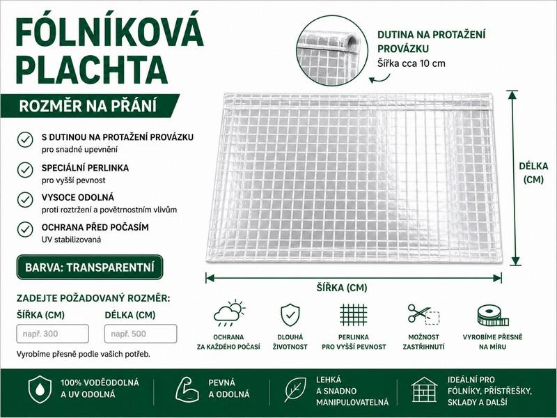 Perlinka 230g/m2 - rozměr na přání  - dutina