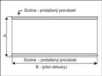 Agrofólie LD-PE - síla 0,175mm - rozměr  na přání - dutina