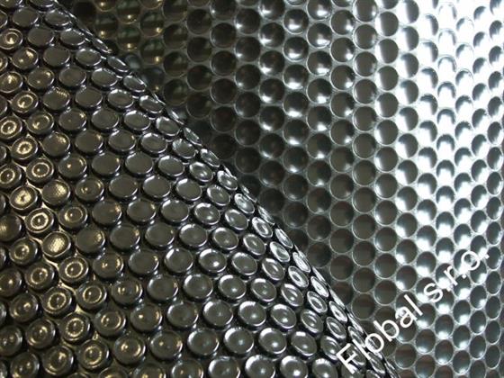 Solární plachta 6x3m - fólie 200mic - černá