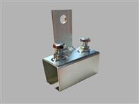 Držák kolejnice - nástěnný plochý