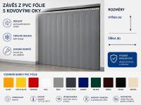 Závěs - PVC fólie 650g/m2 - nehořlavý